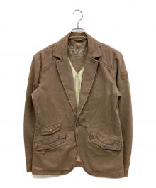 DIESEL（ディーゼル）の古着「テーラードジャケット」｜ブラウン