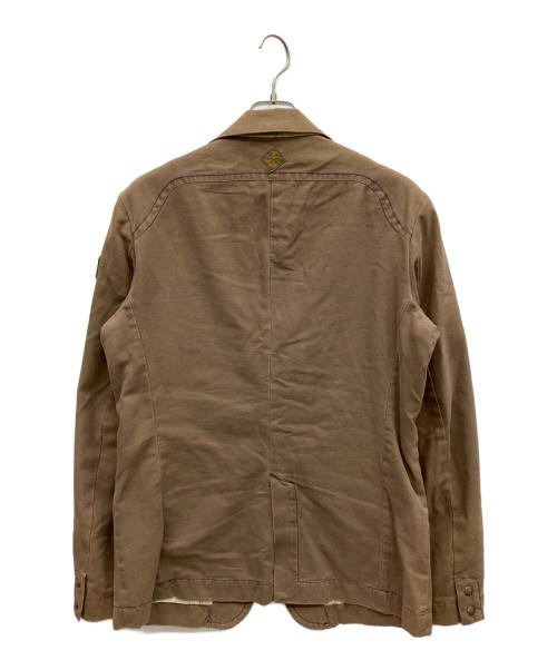 DIESEL（ディーゼル）DIESEL (ディーゼル) テーラードジャケット ブラウン サイズ:2の古着・服飾アイテム