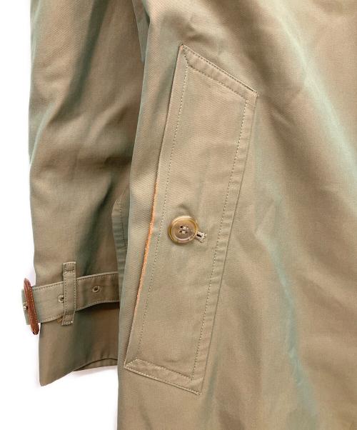 Burberry's（バーバリーズ）Burberry's (バーバリーズ) ステンカラーコート グリーン サイズ:170の古着・服飾アイテム