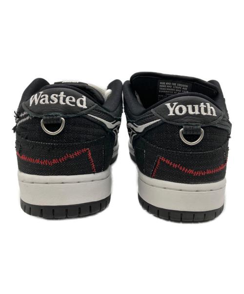 NIKE（ナイキ）NIKE (ナイキ) Wasted Youth (ウェイステッドユース) SB SB DUNK LOW PRO QS Wasted Youth ブラック サイズ:27.5ｃｍの古着・服飾アイテム