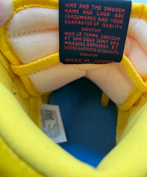 NIKE（ナイキ）NIKE (ナイキ) AIR JORDAN1 RETRO HIGH OG ブルー×イエロー サイズ:25ｃｍ 未使用品の古着・服飾アイテム