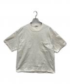 AURALEEオーラリー）の古着「スタンドアップTシャツ」｜ホワイト