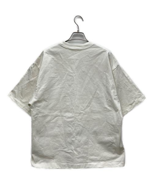 AURALEE（オーラリー）AURALEE (オーラリー) スタンドアップTシャツ ホワイト サイズ:3の古着・服飾アイテム