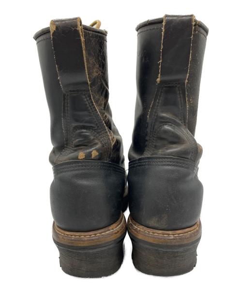 RED WING（レッドウィング）RED WING (レッドウィング) ロガーブーツ ブラック サイズ:25.5cmの古着・服飾アイテム