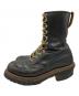 RED WING (レッドウィング) ロガーブーツ ブラック サイズ:25.5cm：7000円