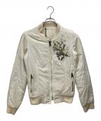 DIESELディーゼル）の古着「MA-1ブルゾン」｜ホワイト