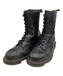 Dr.Martens（ドクターマーチン）の古着「10ホールブーツ」｜ブラック