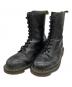 Dr.Martens（ドクターマーチン）の古着「10ホールブーツ」｜ブラック