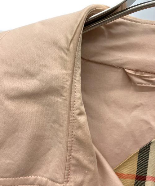 Burberry's（バーバリーズ）Burberry's (バーバリーズ) トレンチコート ピンク サイズ:9ARの古着・服飾アイテム