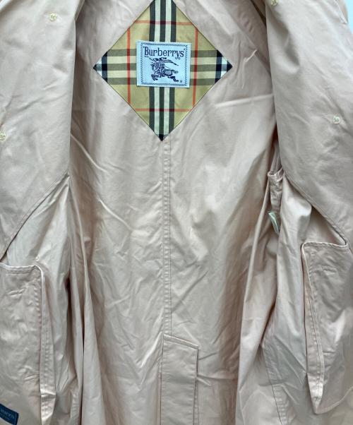 Burberry's（バーバリーズ）Burberry's (バーバリーズ) トレンチコート ピンク サイズ:9ARの古着・服飾アイテム