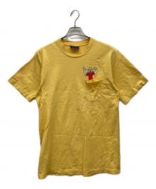 LEVI'S×Scared Guy（リーバイス×スケアードガイ）の古着「Tシャツ」｜イエロー