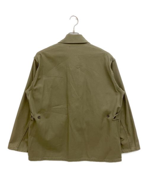 SHIPS（シップス）SHIPS (シップス) サージツイルサファリジャケット オリーブ サイズ:Mの古着・服飾アイテム