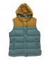 Patagonia（パタゴニア）の古着「ダウンベスト」｜ブルー×ブラウン