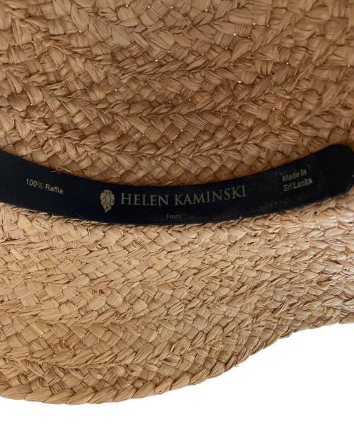 HELEN KAMINSKI（ヘレンカミンスキー）HELEN KAMINSKI (ヘレンカミンスキー) ラフィアハット ベージュの古着・服飾アイテム
