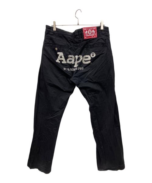 Aape BY A BATHING APE（エーエイプ バイ アベイシングエイプ）AAPE BY A BATHING APE (エーエイプ バイ アベイシングエイプ) パンツ ブラック サイズ:XLの古着・服飾アイテム