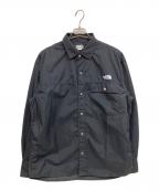 THE NORTH FACEザ ノース フェイス）の古着「長袖シャツ」｜ブラック