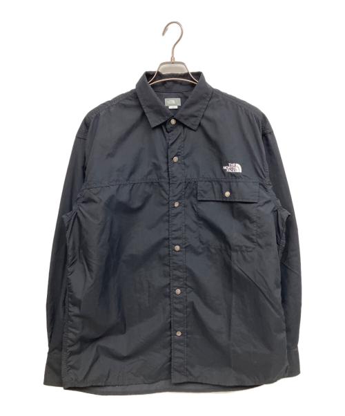 THE NORTH FACE（ザ ノース フェイス）THE NORTH FACE (ザ ノース フェイス) 長袖シャツ ブラック サイズ:XLの古着・服飾アイテム