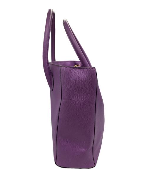 CELINE（セリーヌ）CELINE (セリーヌ) ヴィンテージトートバッグ パープルの古着・服飾アイテム