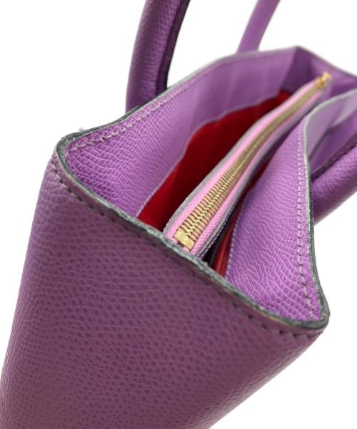 CELINE（セリーヌ）CELINE (セリーヌ) ヴィンテージトートバッグ パープルの古着・服飾アイテム