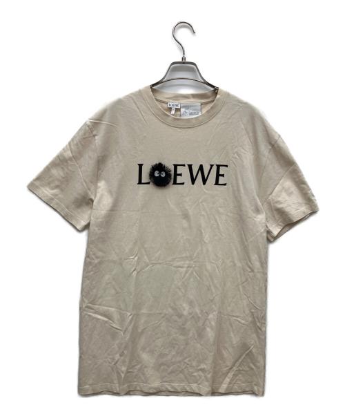 LOEWE（ロエベ）LOEWE (ロエベ) STDIO GHIBLI (スタジオジブリ) 半袖Tシャツ ベージュ サイズ:Sの古着・服飾アイテム