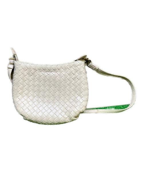 BOTTEGA VENETA（ボッテガベネタ）BOTTEGA VENETA (ボッテガベネタ) レザーショルダーバッグ ピンクの古着・服飾アイテム