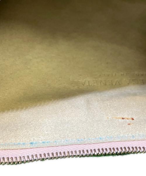BOTTEGA VENETA（ボッテガベネタ）BOTTEGA VENETA (ボッテガベネタ) レザーショルダーバッグ ピンクの古着・服飾アイテム