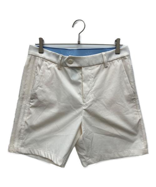 adidas（アディダス）adidas (アディダス) ハーフパンツ ホワイト サイズ:ウエスト85 未使用品の古着・服飾アイテム