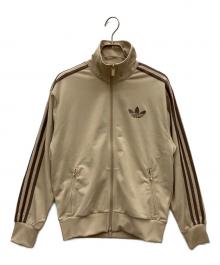 adidas（アディダス）の古着「トラックジャケット」｜カーキ