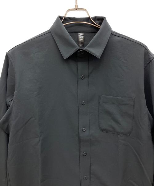 adidas（アディダス）adidas (アディダス) 長袖シャツ ブラック サイズ:Mの古着・服飾アイテム