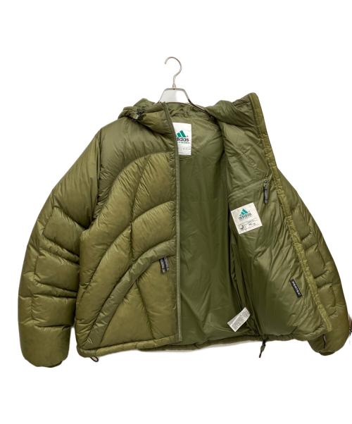 adidas（アディダス）adidas (アディダス) ダウンジャケット オリーブ サイズ:XLの古着・服飾アイテム