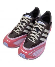 adidas（アディダス）の古着「ランニングシューズ」｜ピンク×ブラウン