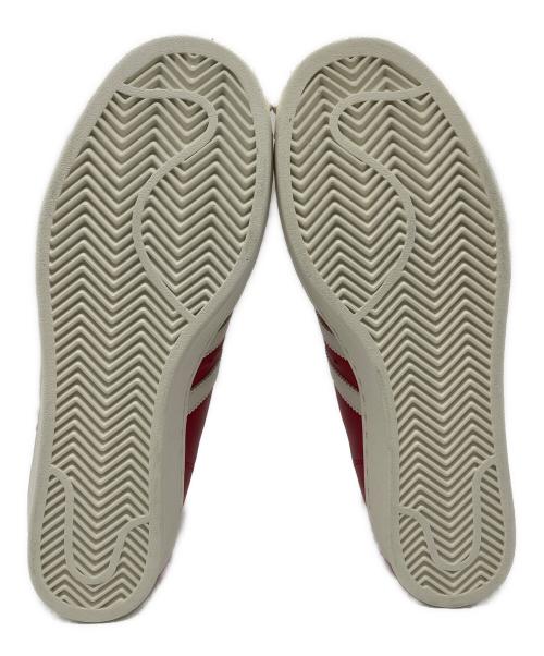 adidas（アディダス）adidas (アディダス) ハイカットスニーカー レッド×ホワイト サイズ:27.5の古着・服飾アイテム