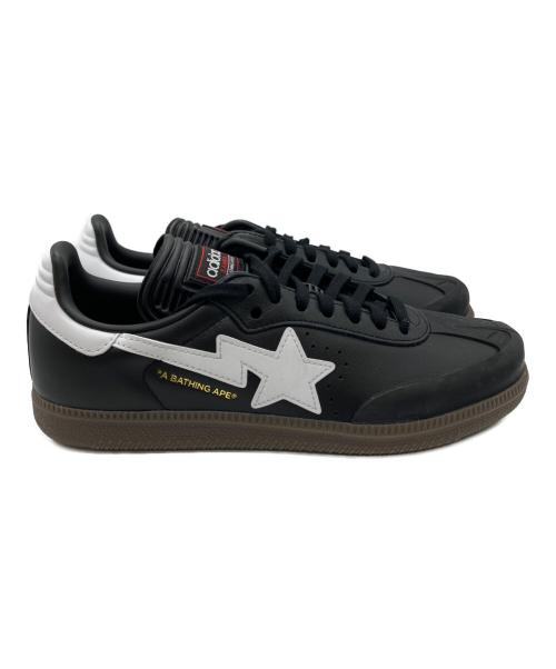 adidas（アディダス）adidas (アディダス) BAPE BY A BATHING APE (ベイプバイアベイシングエイプ) ローカットスニーカー ブラック サイズ:23.5の古着・服飾アイテム