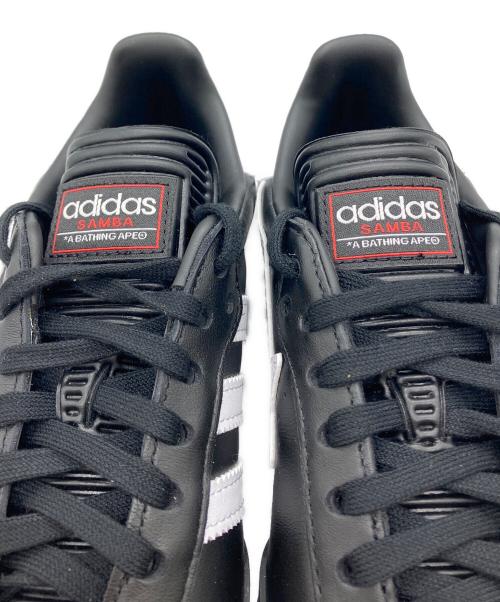 adidas（アディダス）adidas (アディダス) BAPE BY A BATHING APE (ベイプバイアベイシングエイプ) ローカットスニーカー ブラック サイズ:23.5の古着・服飾アイテム