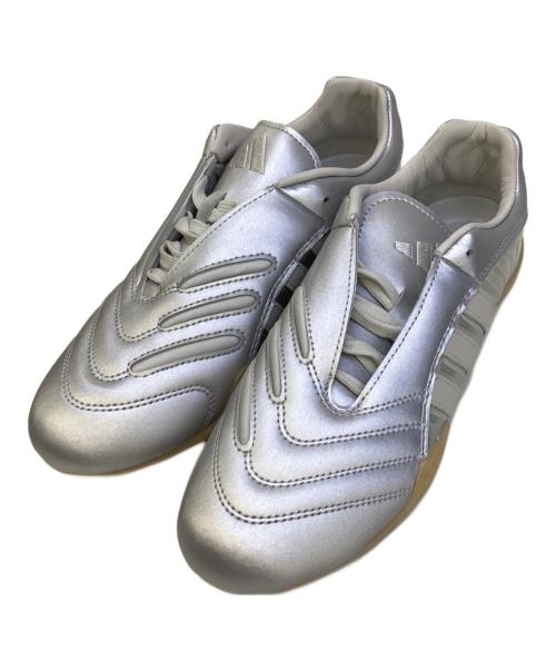 adidas（アディダス）adidas (アディダス) ローカットスニーカー シルバー サイズ:25cmの古着・服飾アイテム