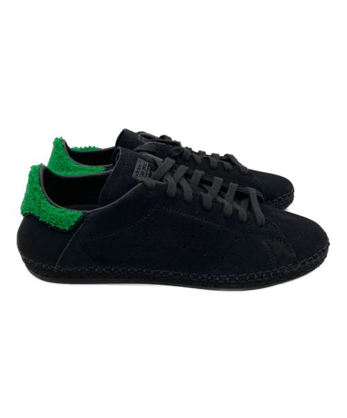 adidas（アディダス）adidas (アディダス) ローカットスニーカー ブラック×グリーン サイズ:25の古着・服飾アイテム