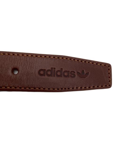 adidas（アディダス）adidas (アディダス) ベルト ネイビー×ブラウンの古着・服飾アイテム