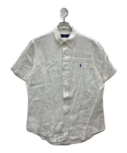 POLO RALPH LAUREN（ポロ・ラルフローレン）POLO RALPH LAUREN (ポロ・ラルフローレン) 半袖シャツ ホワイト サイズ:Mの古着・服飾アイテム
