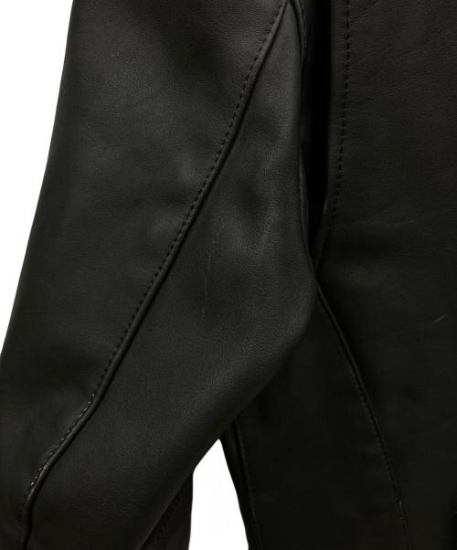 HARLEY-DAVIDSON（ハーレーダビッドソン）HARLEY-DAVIDSON (ハーレーダビッドソン) ライダースジャケット ブラック サイズ:Sの古着・服飾アイテム