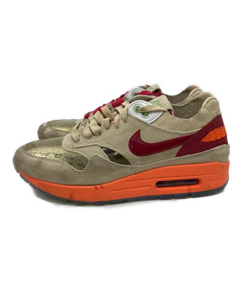 NIKE（ナイキ）NIKE (ナイキ) スニーカー ベージュ×オレンジ サイズ:26の古着・服飾アイテム