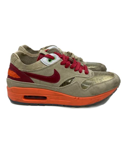 NIKE（ナイキ）NIKE (ナイキ) スニーカー ベージュ×オレンジ サイズ:26の古着・服飾アイテム