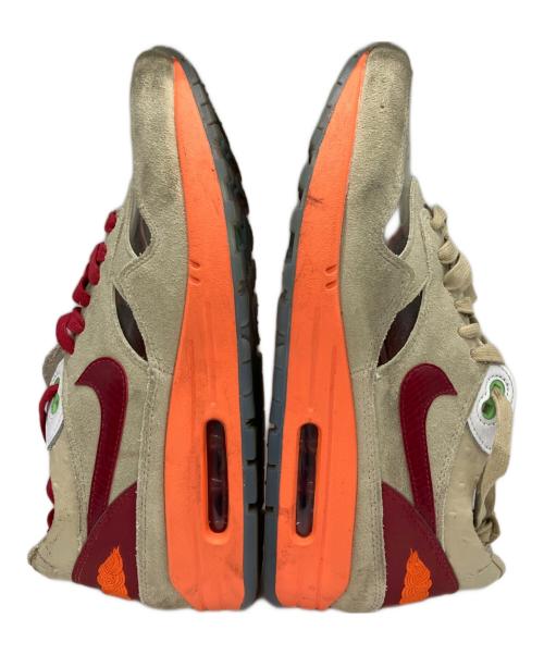 NIKE（ナイキ）NIKE (ナイキ) スニーカー ベージュ×オレンジ サイズ:26の古着・服飾アイテム