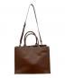 CHARLES & KEITH (チャールズアンドキース) 2WAYバッグ ブラウン：5000円