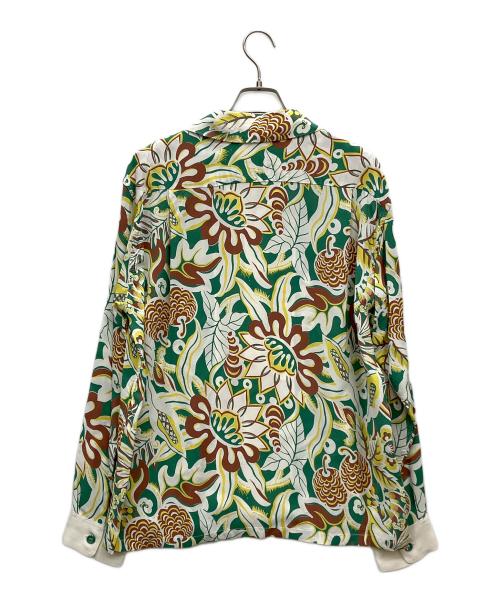 Sun Surf（サンサーフ）Sun Surf (サンサーフ) アロハシャツ ホワイト×グリーン サイズ:M 未使用品の古着・服飾アイテム