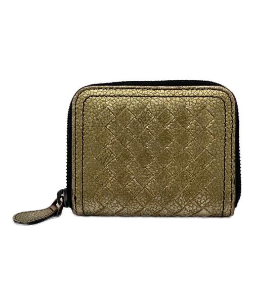 BOTTEGA VENETA（ボッテガベネタ）BOTTEGA VENETA (ボッテガベネタ) コインケース ゴールドの古着・服飾アイテム