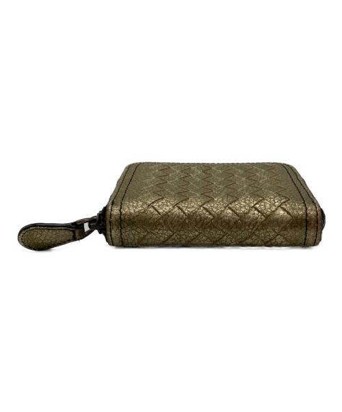 BOTTEGA VENETA（ボッテガベネタ）BOTTEGA VENETA (ボッテガベネタ) コインケース ゴールドの古着・服飾アイテム