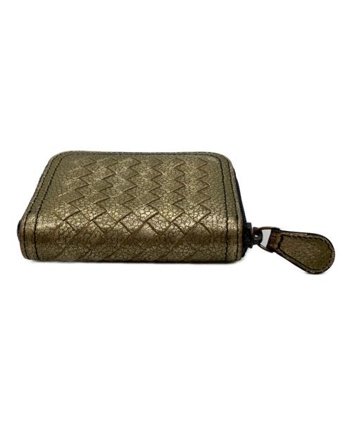 BOTTEGA VENETA（ボッテガベネタ）BOTTEGA VENETA (ボッテガベネタ) コインケース ゴールドの古着・服飾アイテム