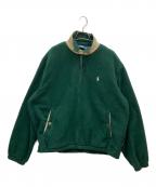POLO RALPH LAURENポロ・ラルフローレン）の古着「フリースジャケット」｜グリーン