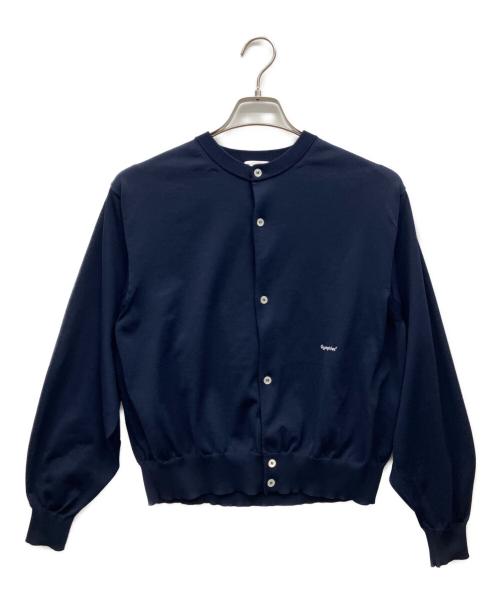 Gymphlex（ジムフレックス）Gymphlex (ジムフレックス) 薄手カーディガン ネイビー サイズ:12の古着・服飾アイテム