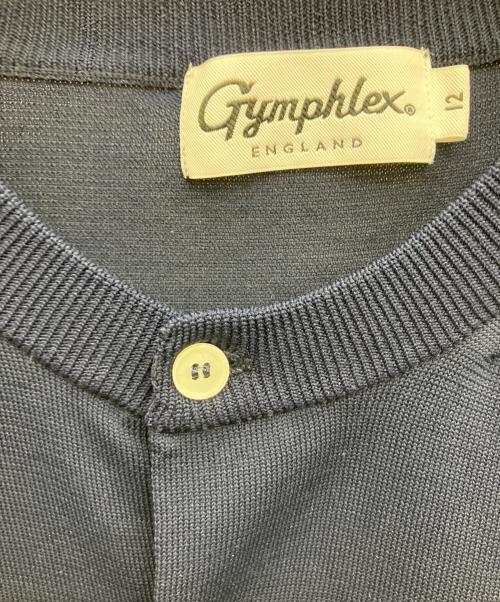 Gymphlex（ジムフレックス）Gymphlex (ジムフレックス) 薄手カーディガン ネイビー サイズ:12の古着・服飾アイテム